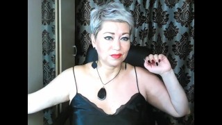 Super mature Russian slut AimeeParadise's asshole gaping .!. ))