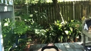 Yoga Outside Barefooted Workout 5