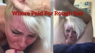 Amateur Escort Paid To Have Rough Sex With Older Man