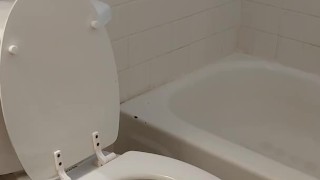peeing at work