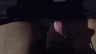 変態男子の真夜中露出ドライブ❤︎
