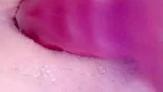 Creamy Bbw pussy filled