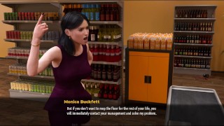 5 - Fashion Business -part 5 - Sexy teen has orgasm at the fuel station (dubbing)