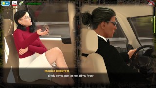 8 - Fashion Business - part 8 - Deepthroat at a gas station, cum on face (dubbing)