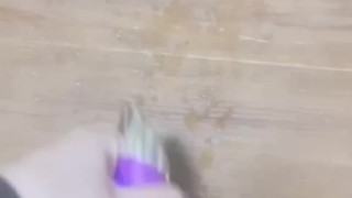 ⭐︎バイブでオナニー。ぴゅっぴゅハメ潮