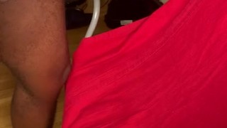 Black Dick Masturbate in stepsister’s room