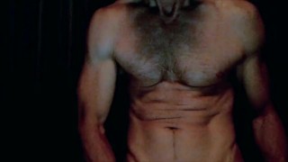 Show off and cum on webcam