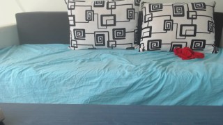 Self foot worship short video