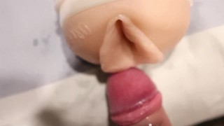 Guy Fucks Alexis Texas Pussy Fleshlight until he cums