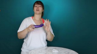 Toy Review - 6" Spark Super Soft Rechargeable Vibe Dildo from RodeoH