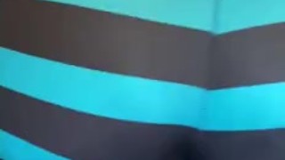 JERK OFF ENCOURAGEMENT- Tight Leggings Strip & Ass Spreading