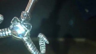 Testing Out My New Gothic Hollow Urethral Sounding Rod Pissing Through It For The First Time Ever