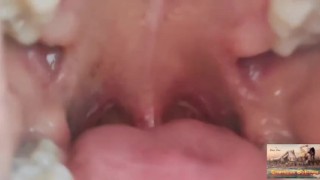 Step-mom Debora tease and do buttcrush to her tiny step son POV -Full video