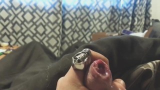 Chubby gay boy shoots a load