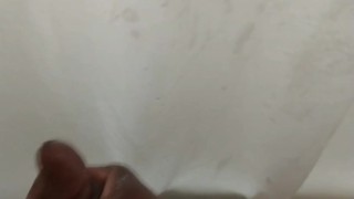 Cumshot BBC in shower 