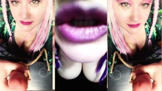 Tied up Cock and Balls JOI with Ball punching