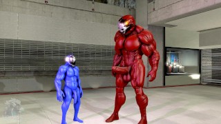 Show Offs Growth size difference animation
