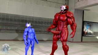 Show Offs Growth size difference animation