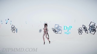 MMD R18 Kangxi 11.00 - T-Ara - Number Nine White Stage 1307