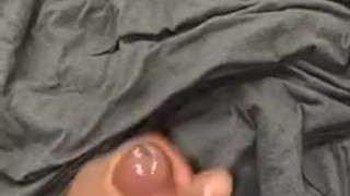 Horny BBC first nut of the day