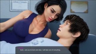 24-Milfy City - v0.6e - Part 24 - Stepmom making handjob in her office (dubbing)