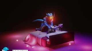Dragon Hybrid and Flamedramon GAY 2 v2