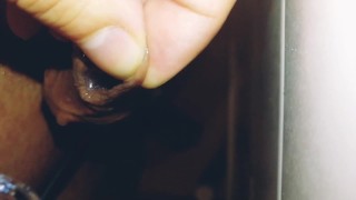 Desolving a fizzing tablet in my foreskin, extrem crazy fetish? It tickles so nice!