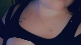 Playing with my nipples