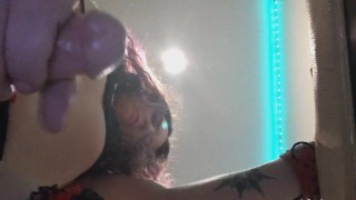 Aria Sativas ass covered in cumm 