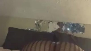 Bbw twerking with butt plug in 