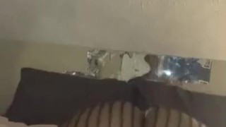 Bbw twerking with butt plug in 