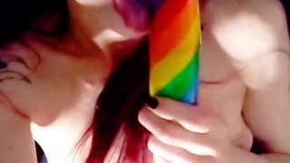 Sucking on this "dick" sucker with my dick sucker..