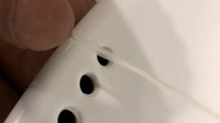 Pee in the sink 
