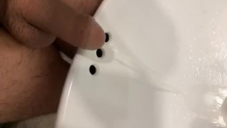 Pee in the sink 
