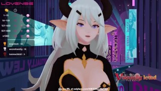  VTUBER CAVES & BEGS TO LET HER CUM (Chaturbate 06/05/21)