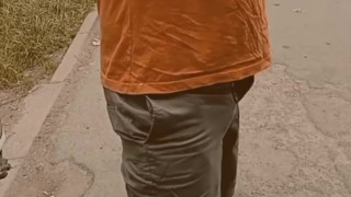 Changing clothes in public