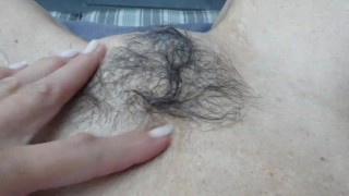 Please fuck me fast and cum on my hairy pussy