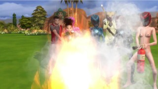 The Super Horny Pussy Rangers