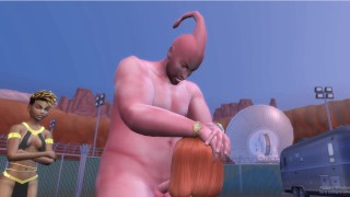 Lois Griffin vs Majin Buu | Sims 4