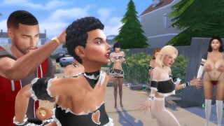 Maidz N Da Hood | Sims 4 Music Vid