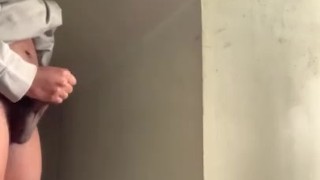 Str8 Guy Jerks-off till he Nuts at Construction Site pt.2(Cumshot)