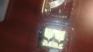 Eating My Yummy Cum For Dessert!
