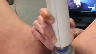 Soccer mom home alone and had to cum 2hot