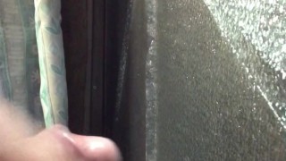 masturbation to outside from the window