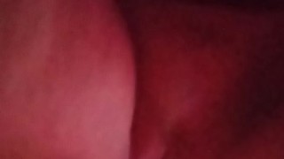 Amazing view of Sexy MILF as she rides her Huge Dildo , pov style