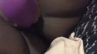 Creaming all over toy