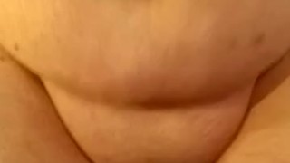 Chubby air humping no hand cum
