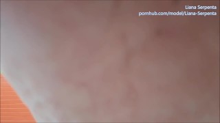 GIANTESS POV FOOT FETISH She crushes you with her bare feet & soles - Liana Serpenta