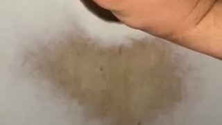 Huge Black Dick Sucked Through Glory Hole With Hot Dripping Cumshot!!