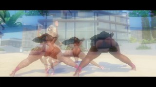 Chanel BLACK GIRL MAGIC | Sims 4 Music vid